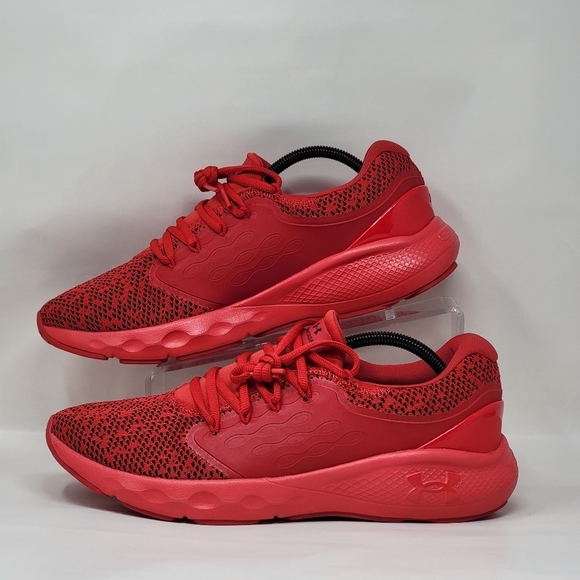 Under Armour UA Charged Vantage Red Men’s Sz Multi Running Shoes 3024699-600 New - Picture 3 of 10